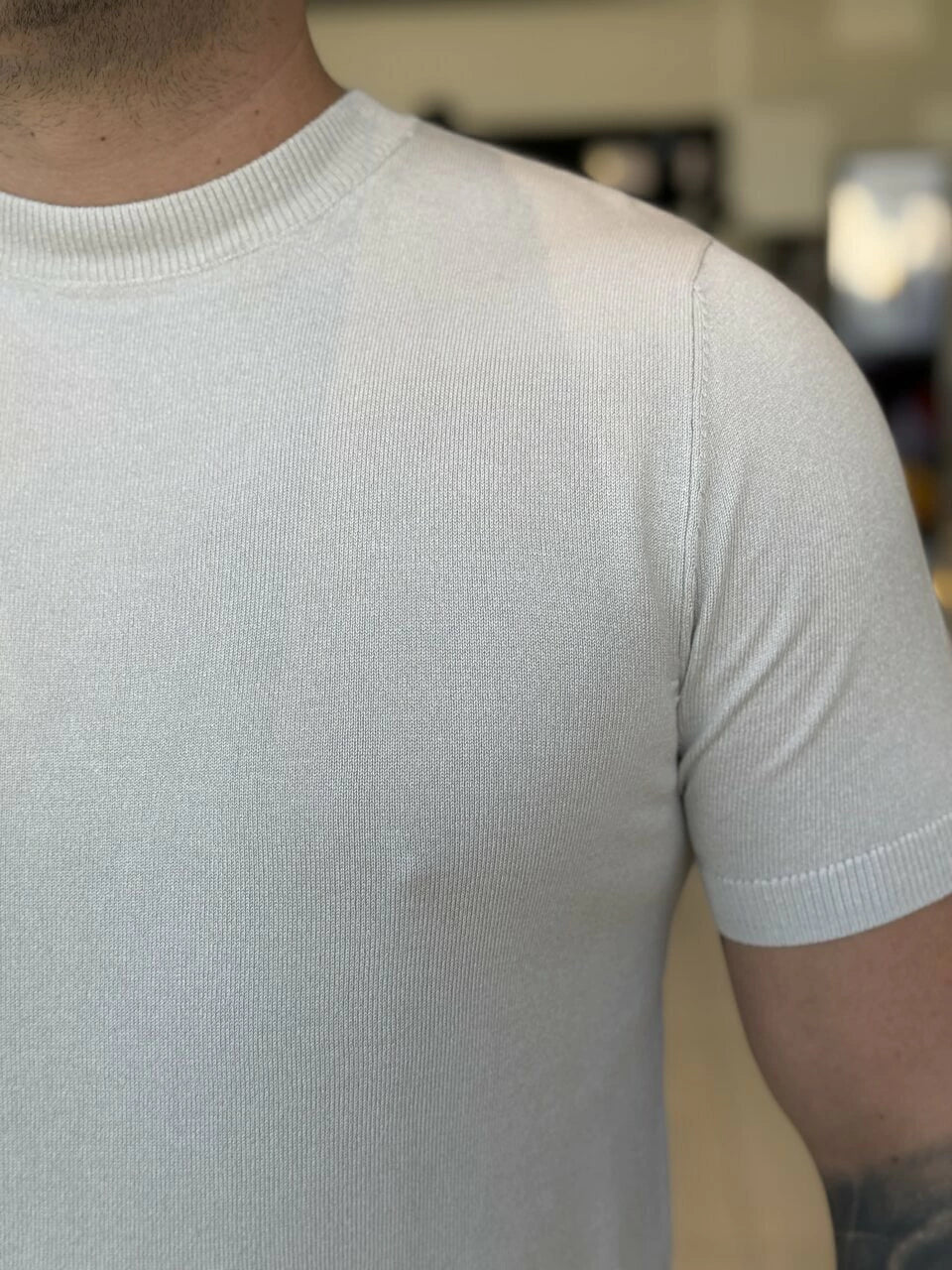 Camiseta Impire Tricot Lisa Masculino