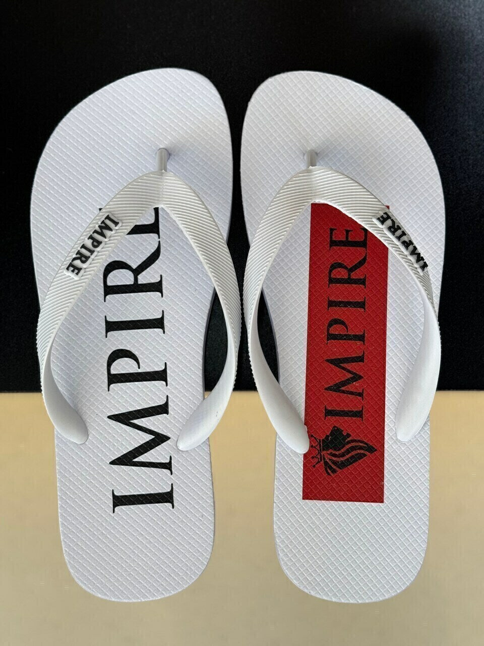 Chinelo Impire Lion e Lettering Assinatura Estampado Masculino