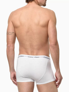 Cueca Calvin Klein Boxer Kit com 3 Peças Masculino Preto / Branco e Cinza