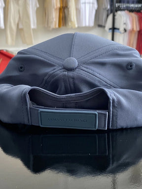 Boné Armani Exchange Logo Emborrachado Relevo Masculino Azul