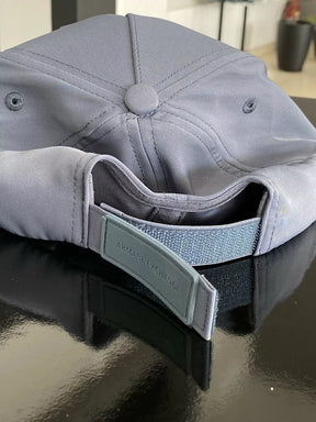 Boné Armani Exchange Logo Emborrachado Relevo Masculino Azul