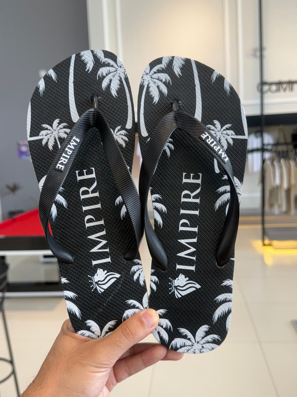 Chinelo Impire Estampado Floral Masculino
