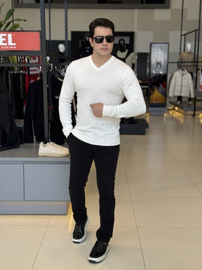 Sueter Impire Tricot Gola V Masculino