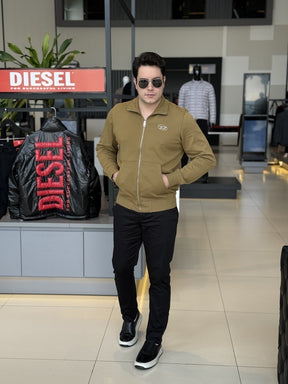 Blusa Diesel Moletom S-Ginni-Zip-Od Felpa Masculino