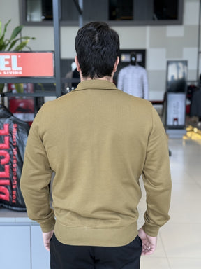 Blusa Diesel Moletom S-Ginni-Zip-Od Felpa Masculino