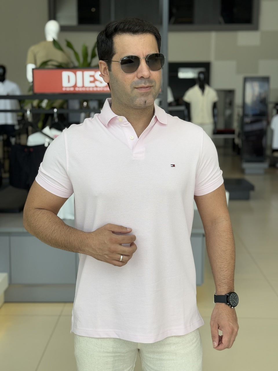 Polo Tommy Hilfiger Regular Fit 1985 Masculino