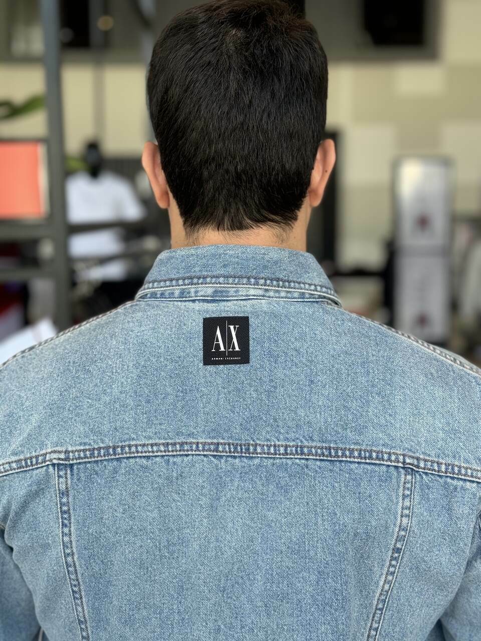 Jaqueta Armani Exchange Jeans Masculino