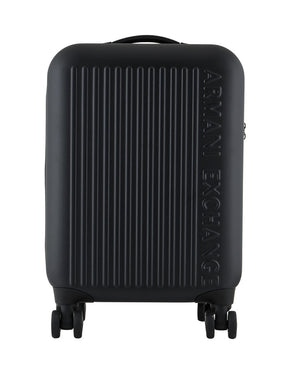 Mala Armani Exchange Trolley com logo