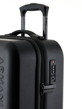 Mala Armani Exchange Trolley com logo