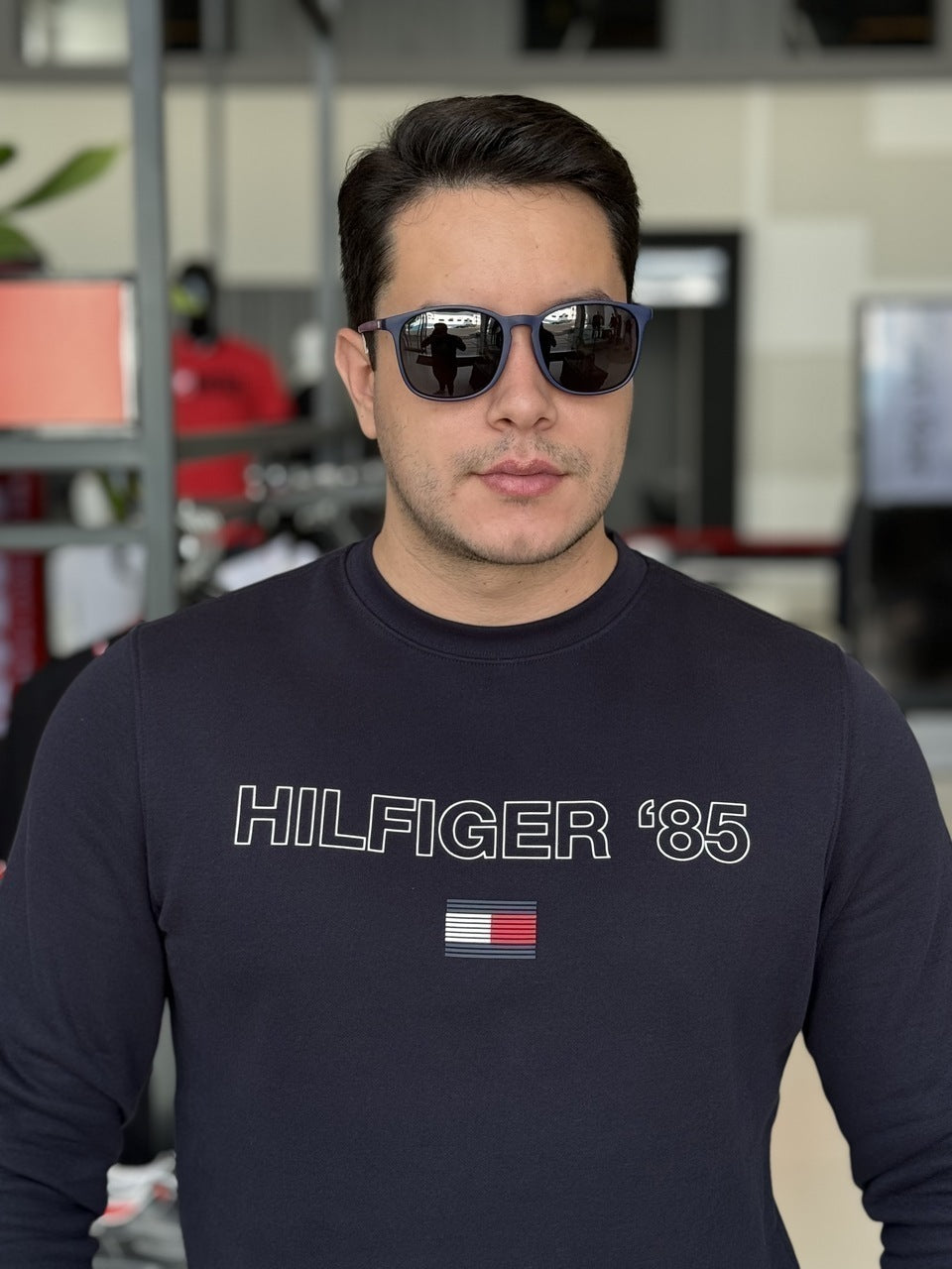 Blusa Tommy Hilfiger Moletom Hilfiger 85 Masculino