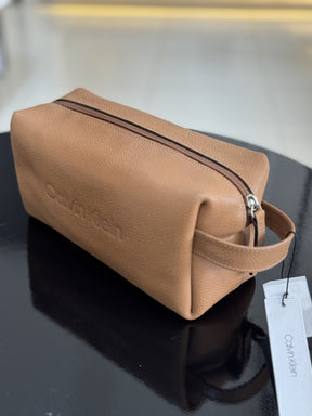 Necessaire Calvin Klein Couro Masculino