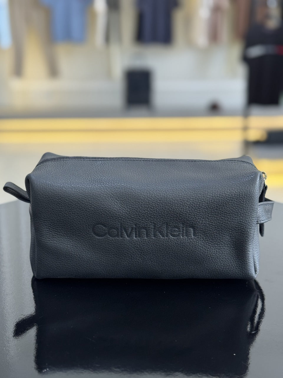 Necessaire Calvin Klein Couro Masculino
