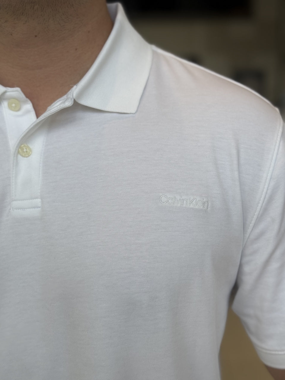 Polo Calvin Klein Básica Liquid Touch Masculino