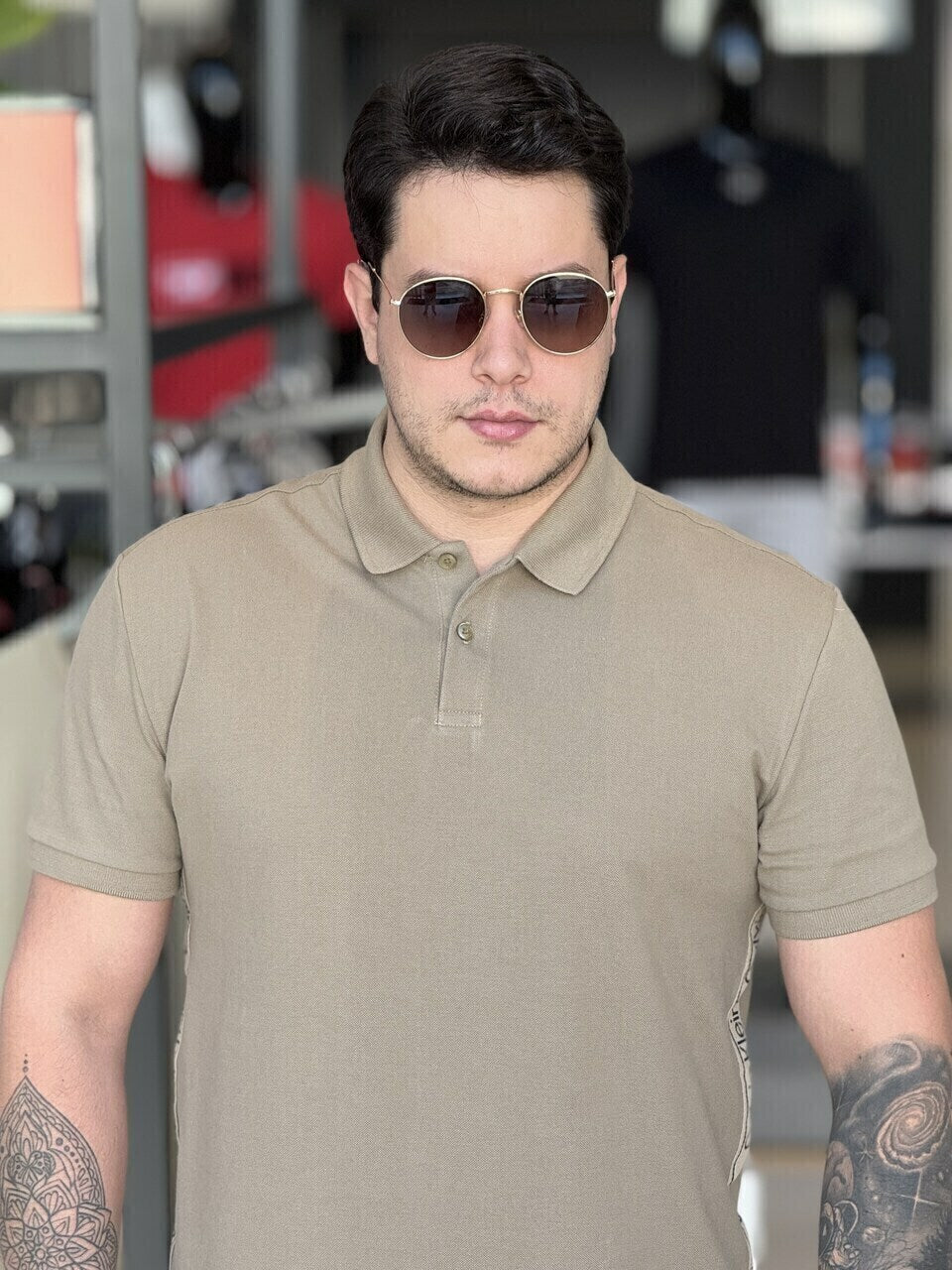 Polo Calvin Klein Regular Masculino