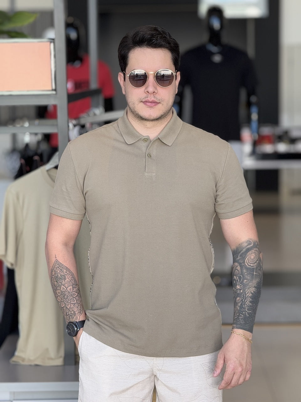 Polo Calvin Klein Regular Masculino
