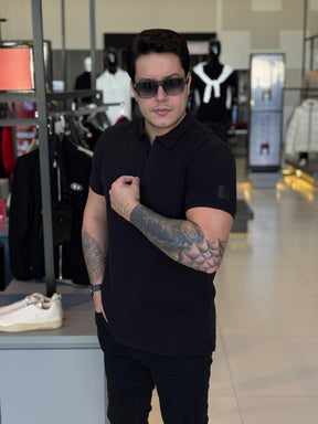 Polo Calvin Klein Piquet Desagulhado Masculino