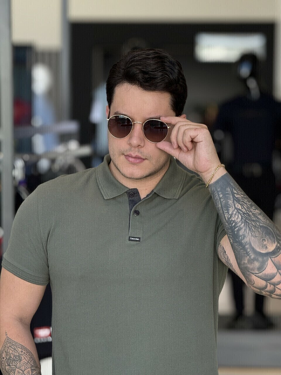 Polo Calvin Klein Premium Masculino