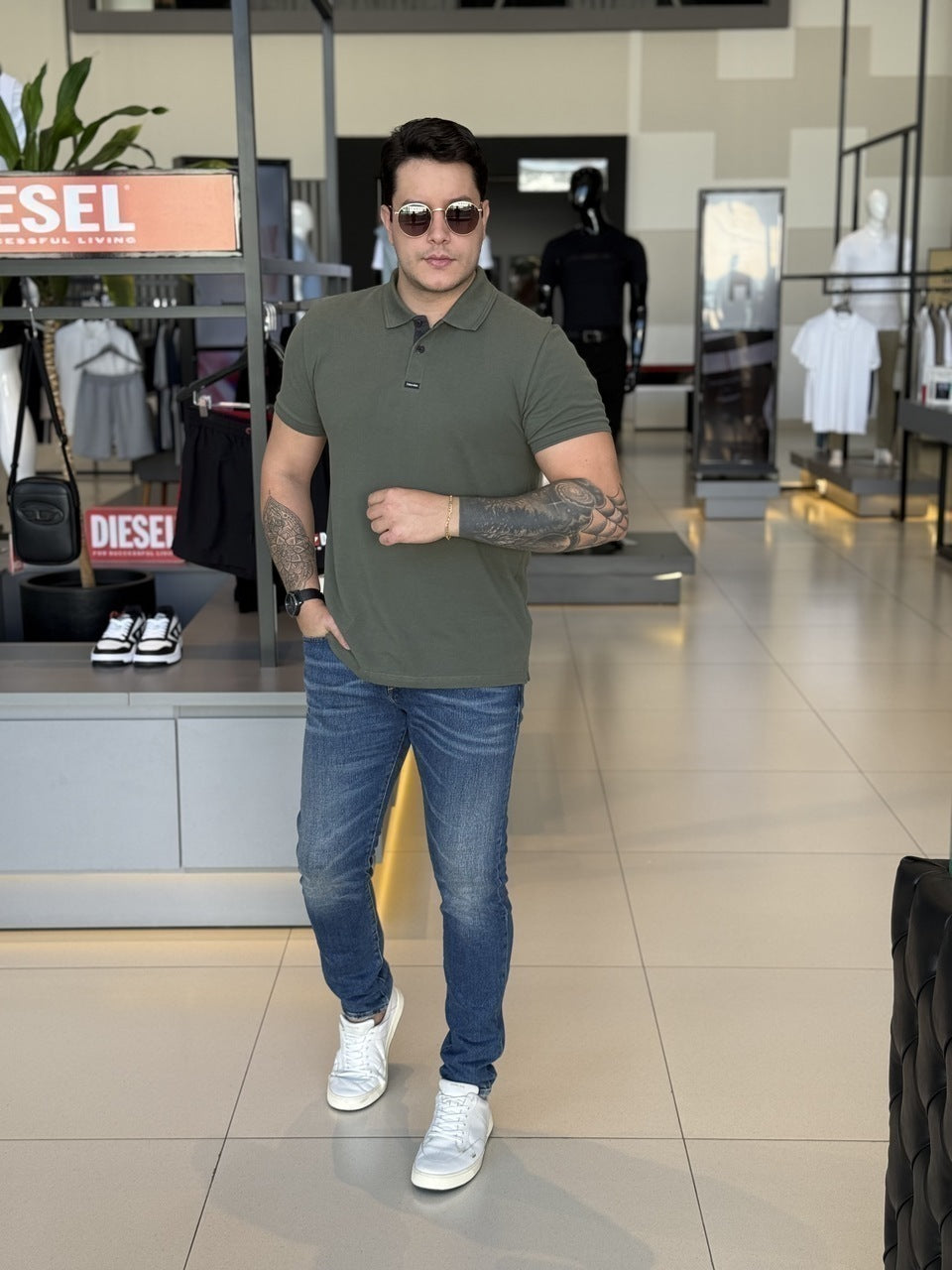 Polo Calvin Klein Premium Masculino