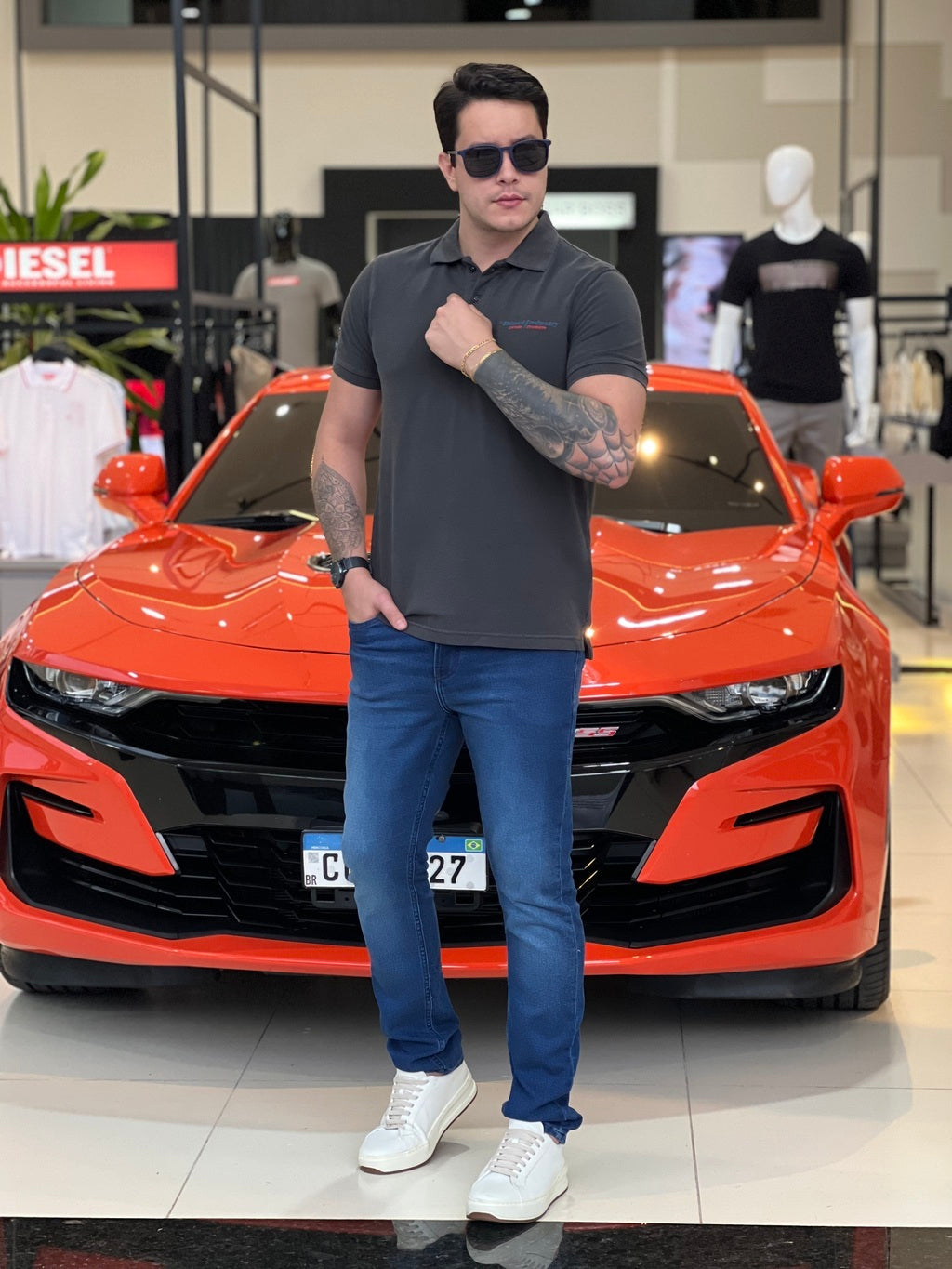 Polo Diesel T-Smith-Ind Masculino