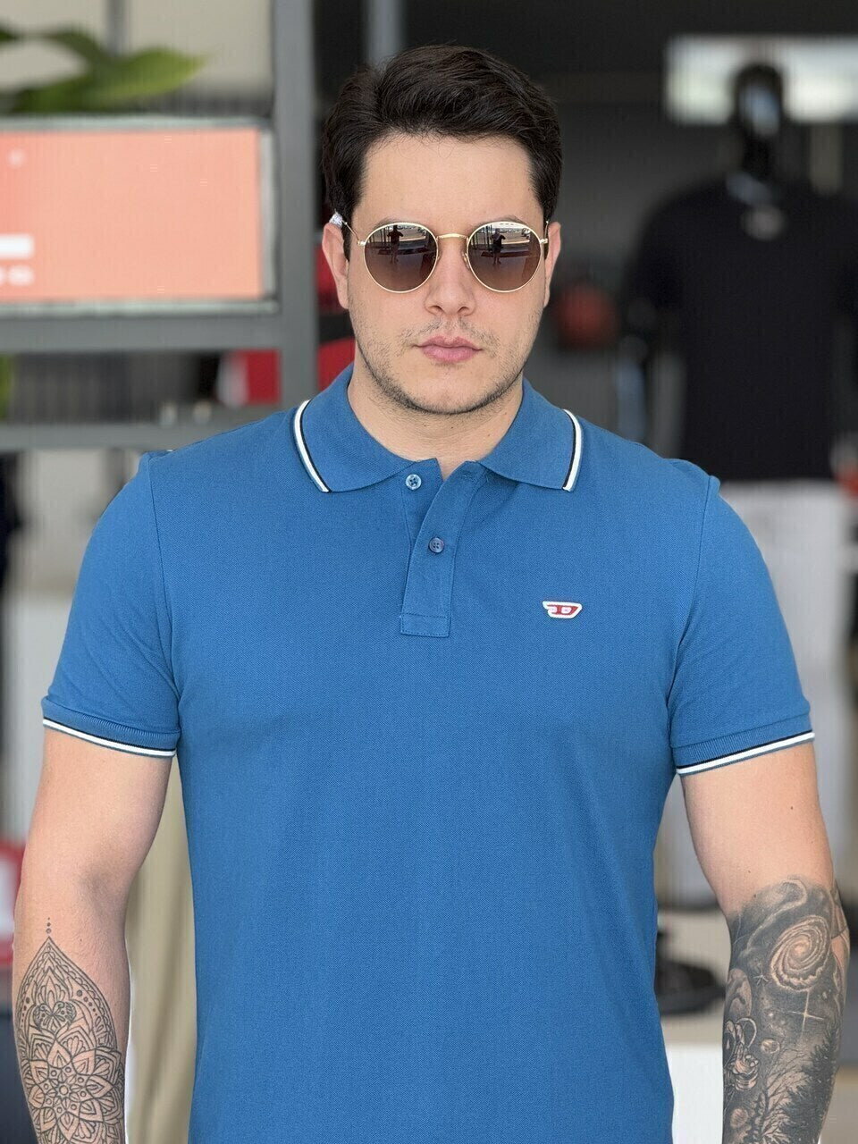 Polo Diesel T-Smith-D Masculino