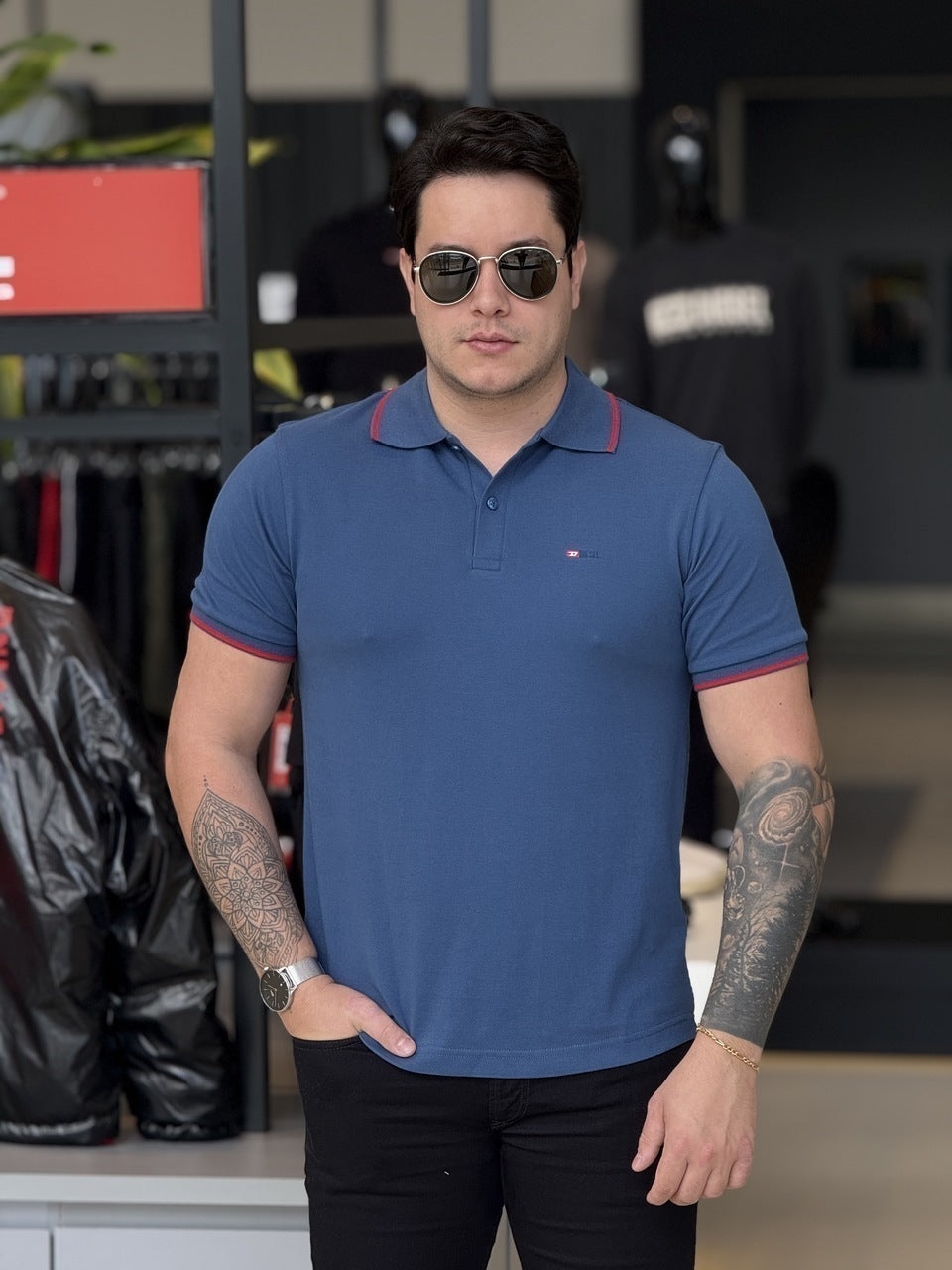 Polo Diesel T-Ferry-Microdiv Masculino