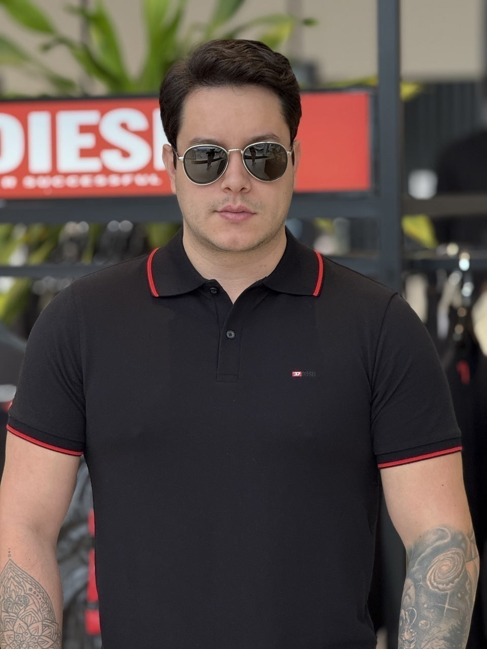 Polo Diesel T-Ferry-Microdiv Masculino