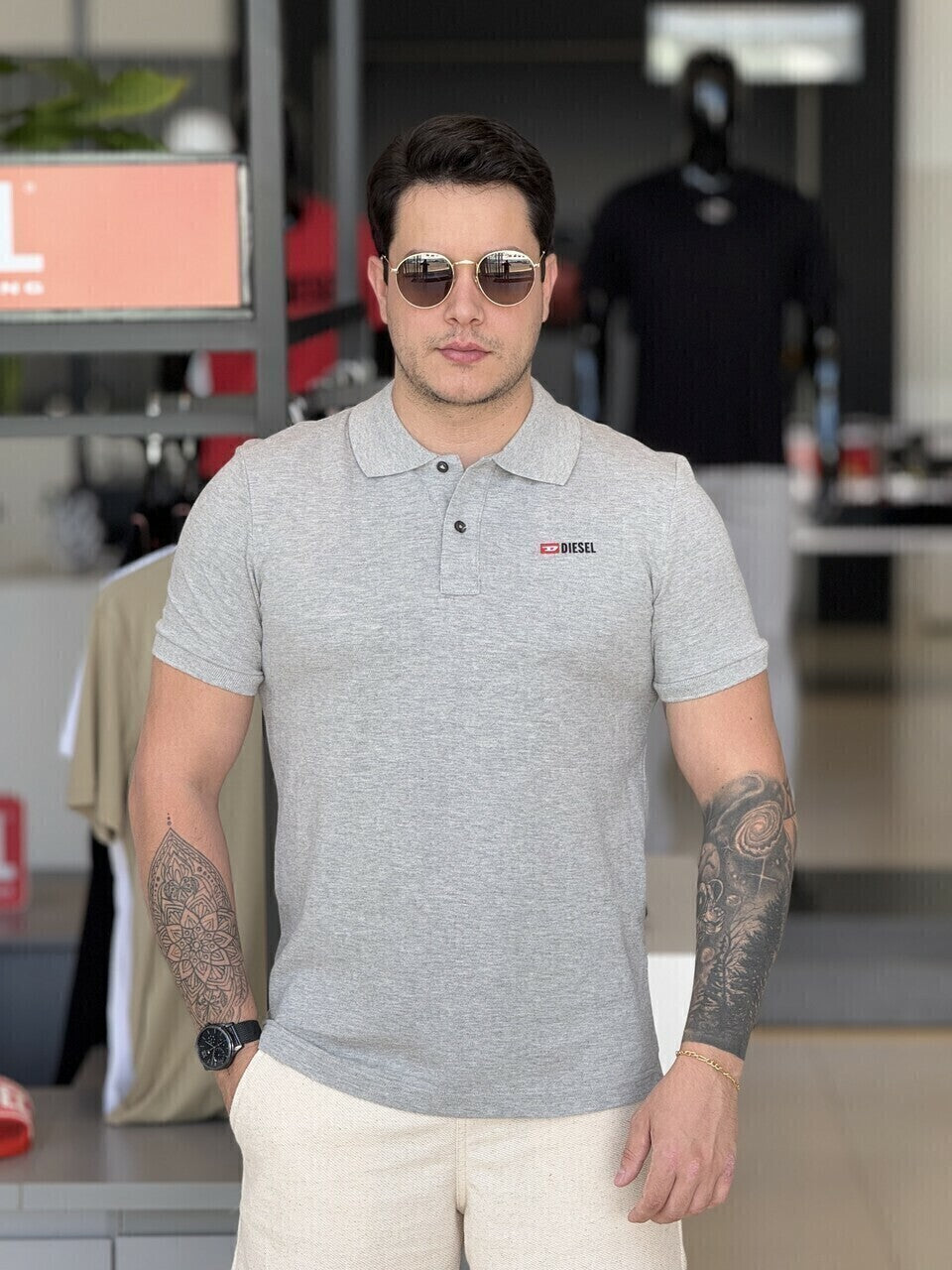 Polo Diesel T-Smith-Div Masculino
