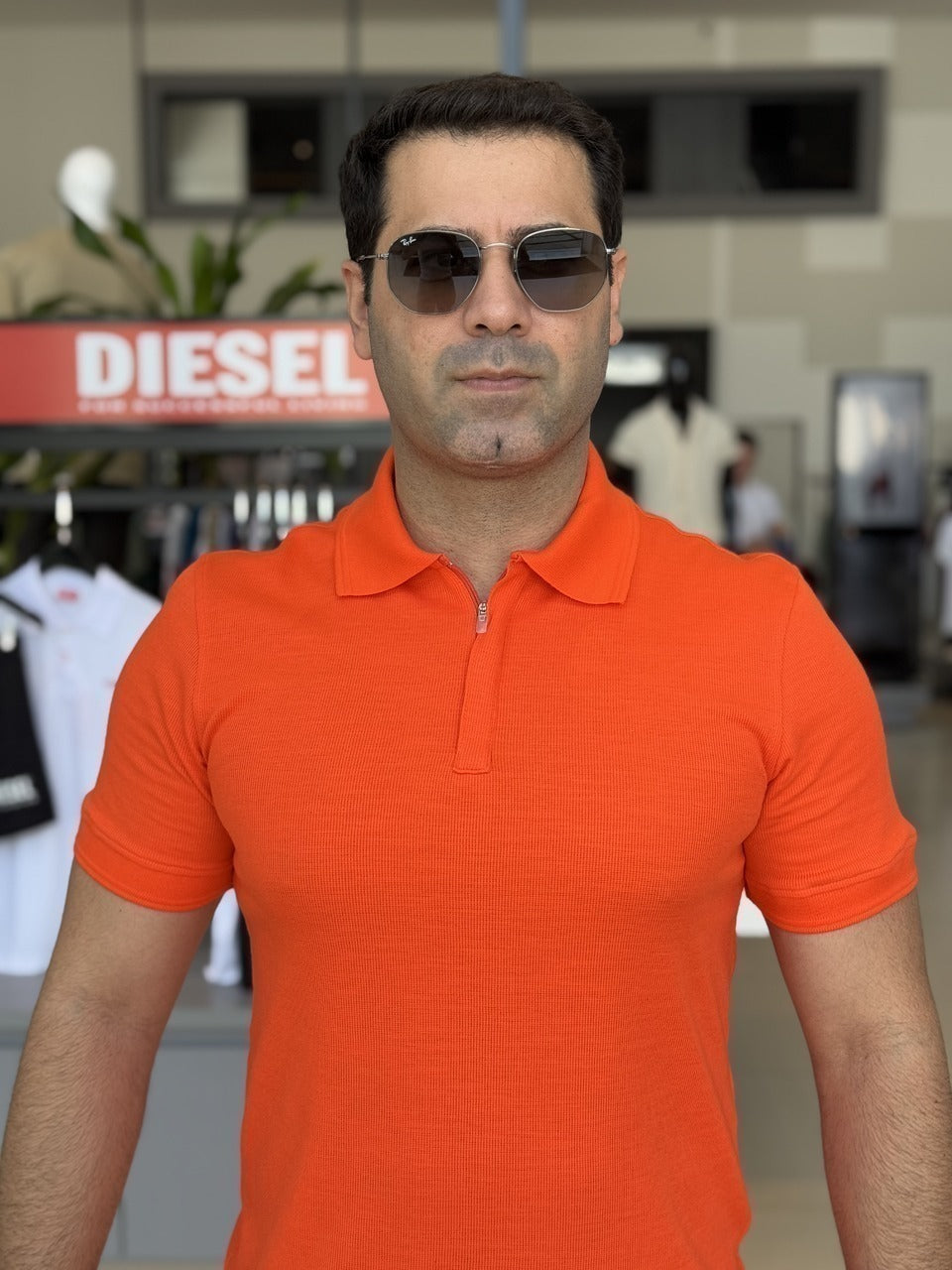 Polo Impire High Standard com Zíper Masculino