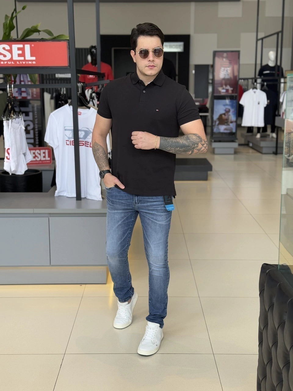 Polo Tommy Hilfiger Regular Fit Masculino