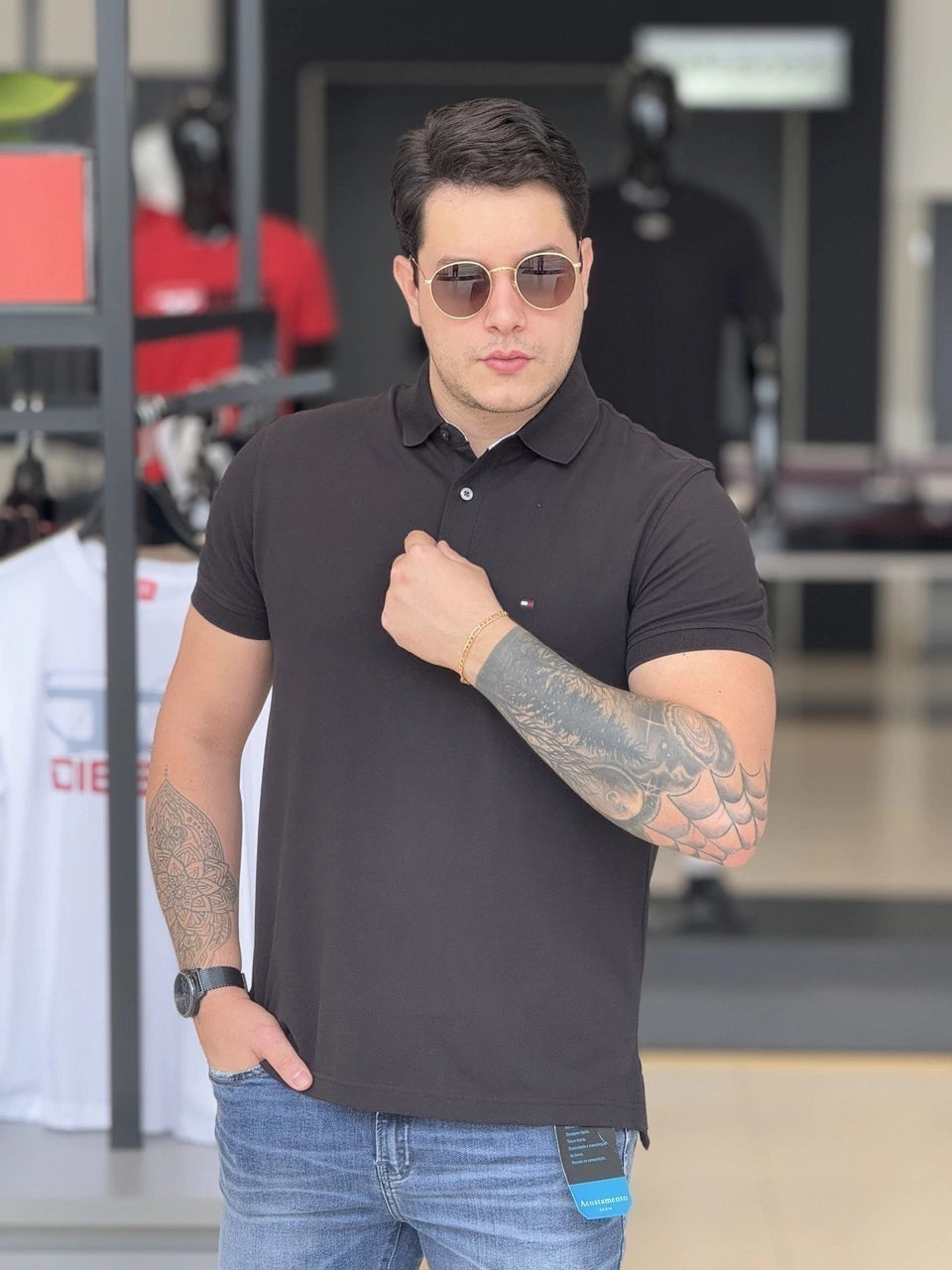 Polo Tommy Hilfiger Regular Fit Masculino