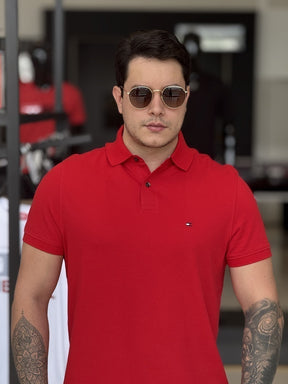 Polo Tommy Hilfiger Regular Fit 1985 Masculino
