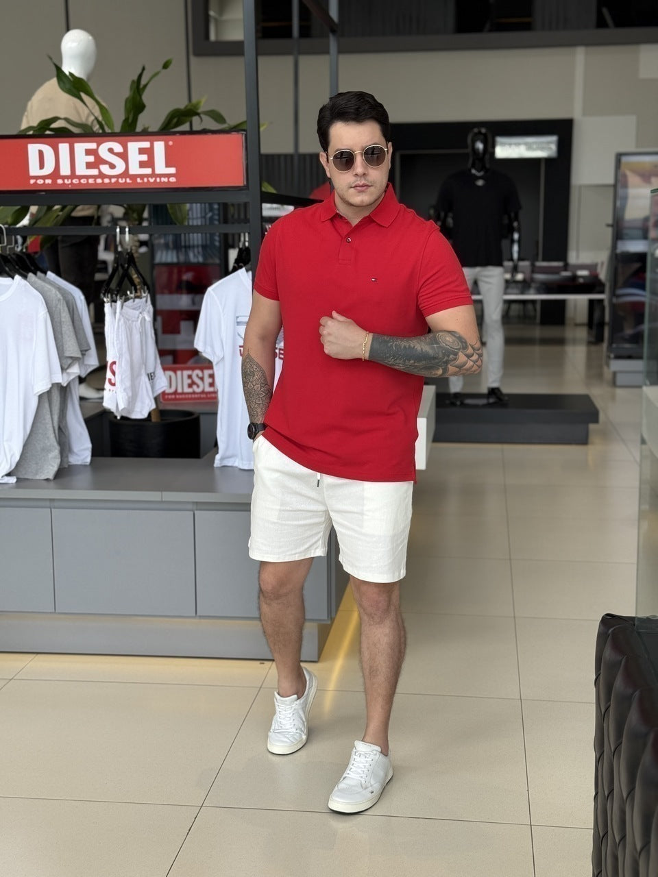Polo Tommy Hilfiger Regular Fit 1985 Masculino