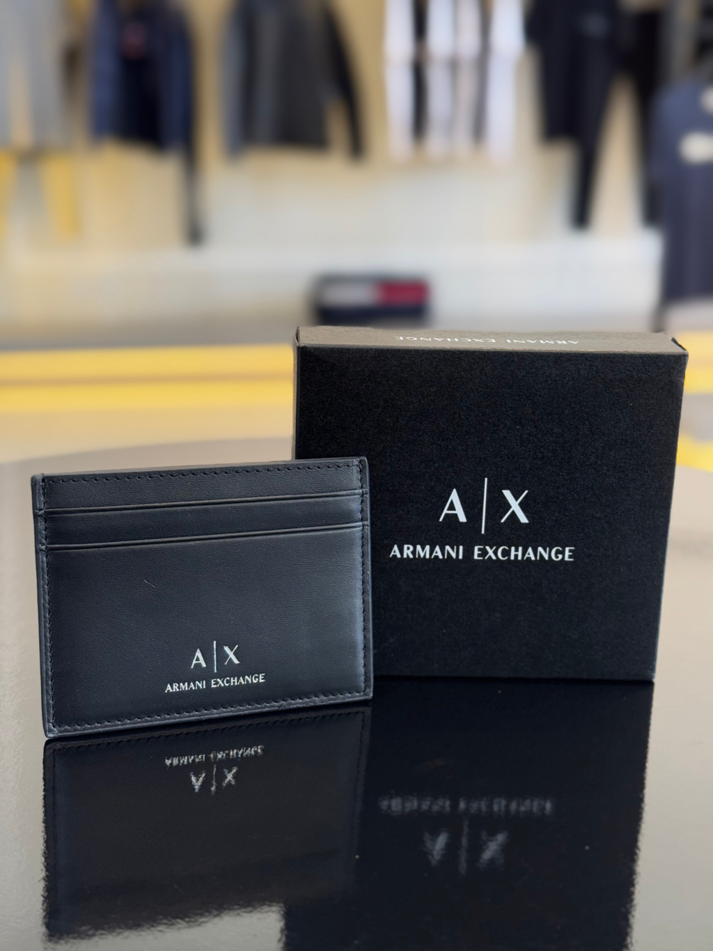 Porta cartão Armani Exchange Masculino