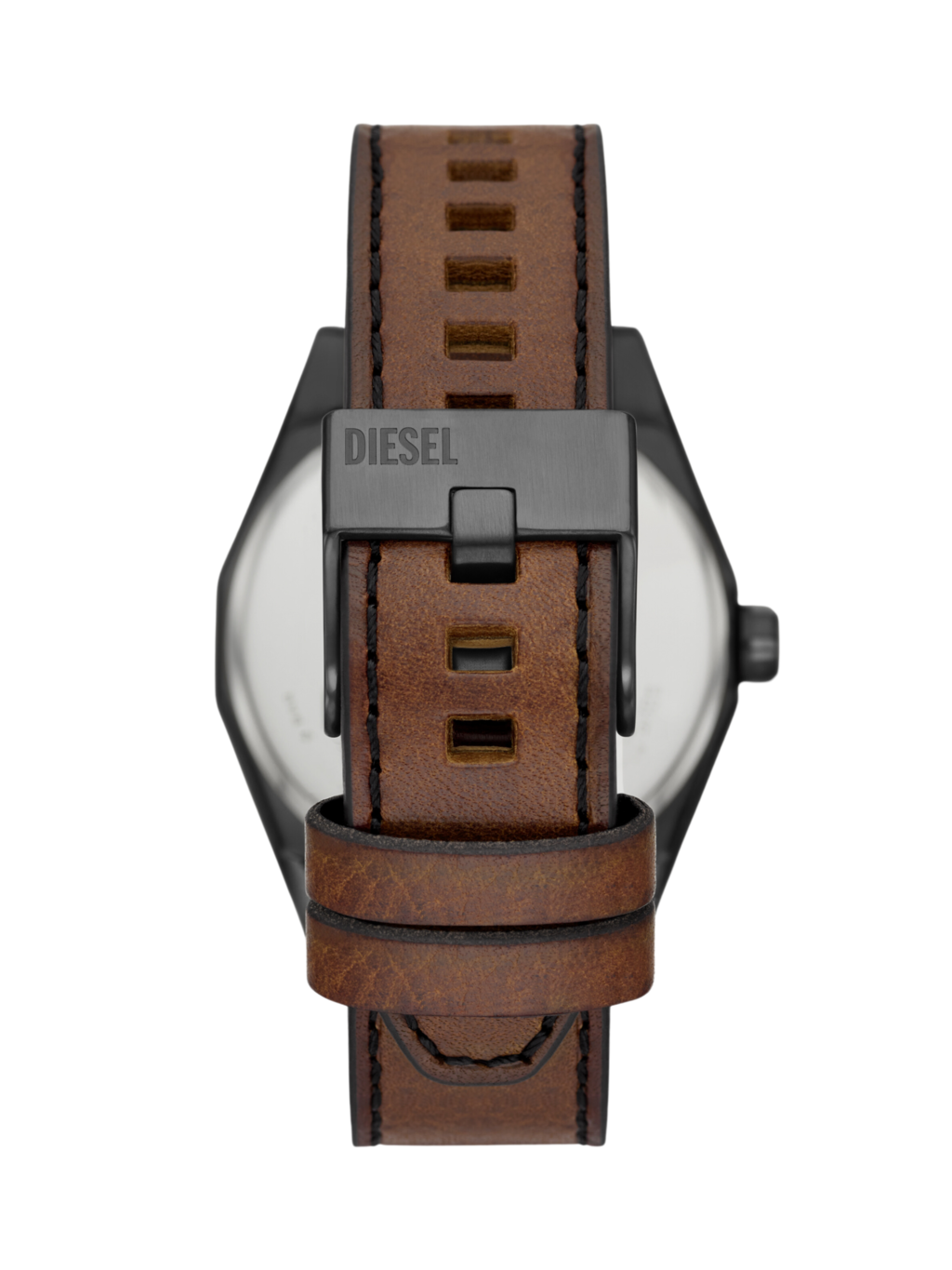 Relógio Diesel DZ2189B1 Aço com Pulseira em Couro Masculino