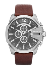 Relógio Diesel DZ4290B1 G2NX Aço Inox e Pulseira em Couro Masculino