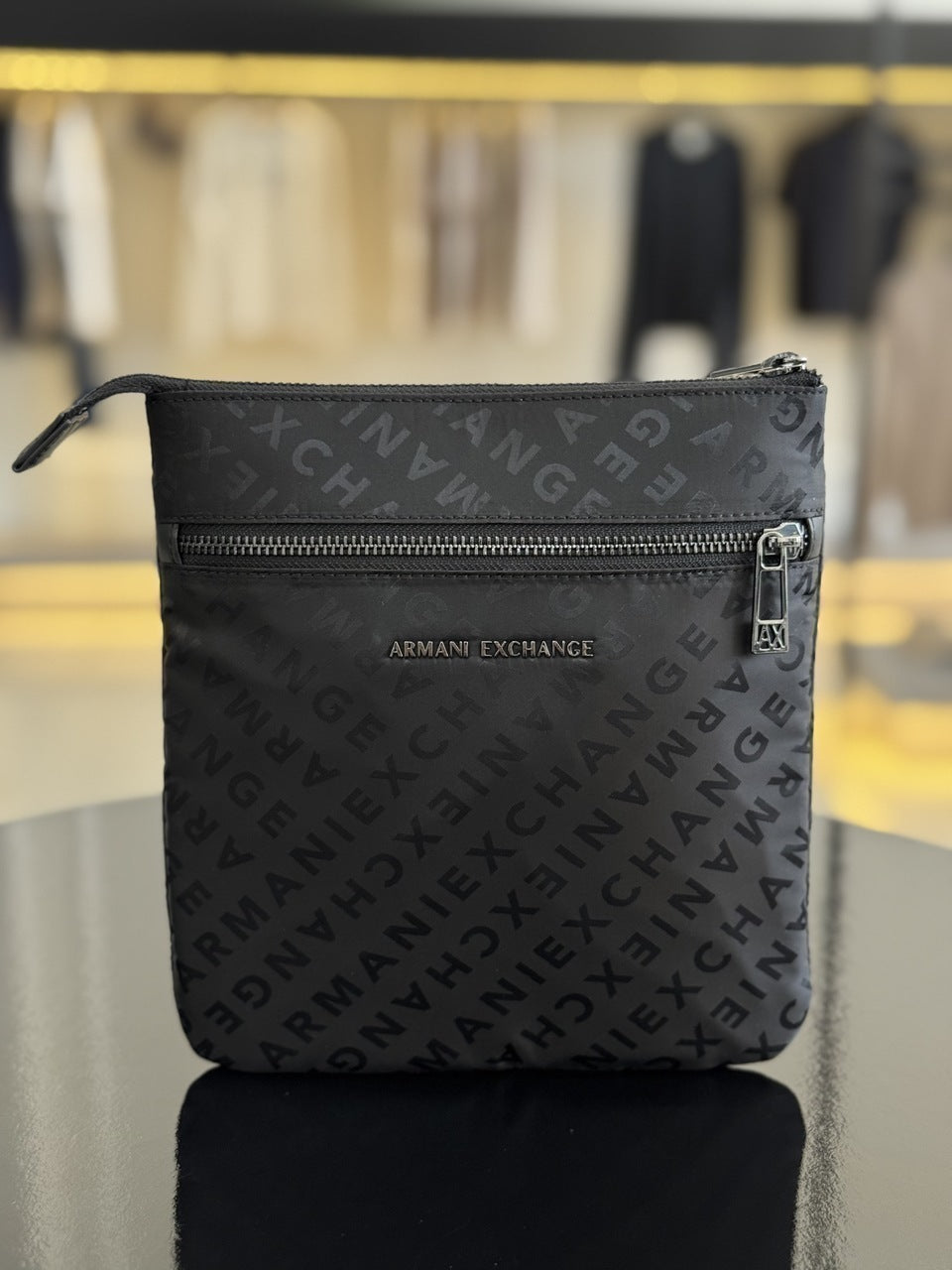 Bolsa Armani Exchange Transversal Fina Masculino