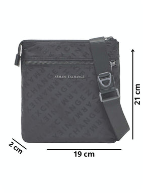 Bolsa Armani Exchange Transversal Fina Masculino