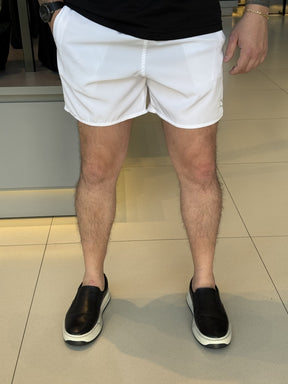 Short Acostamento Plus Size Elastano Masculino