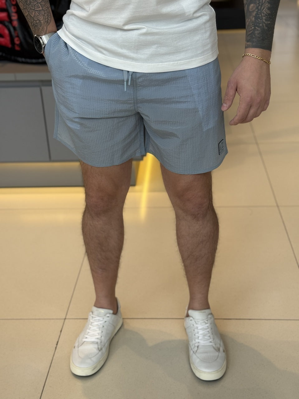 Short Armani Exchange com Logo Masculino