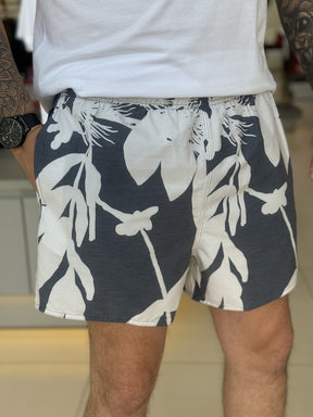 Short Calvin Klein Estampa Folhagem Masculino