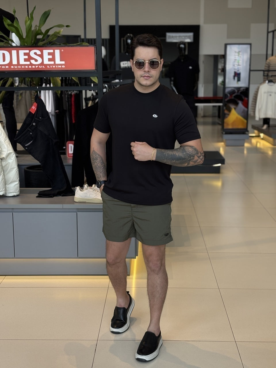 Short Diesel BMBX-Rio 41Cm Parachute Masculino