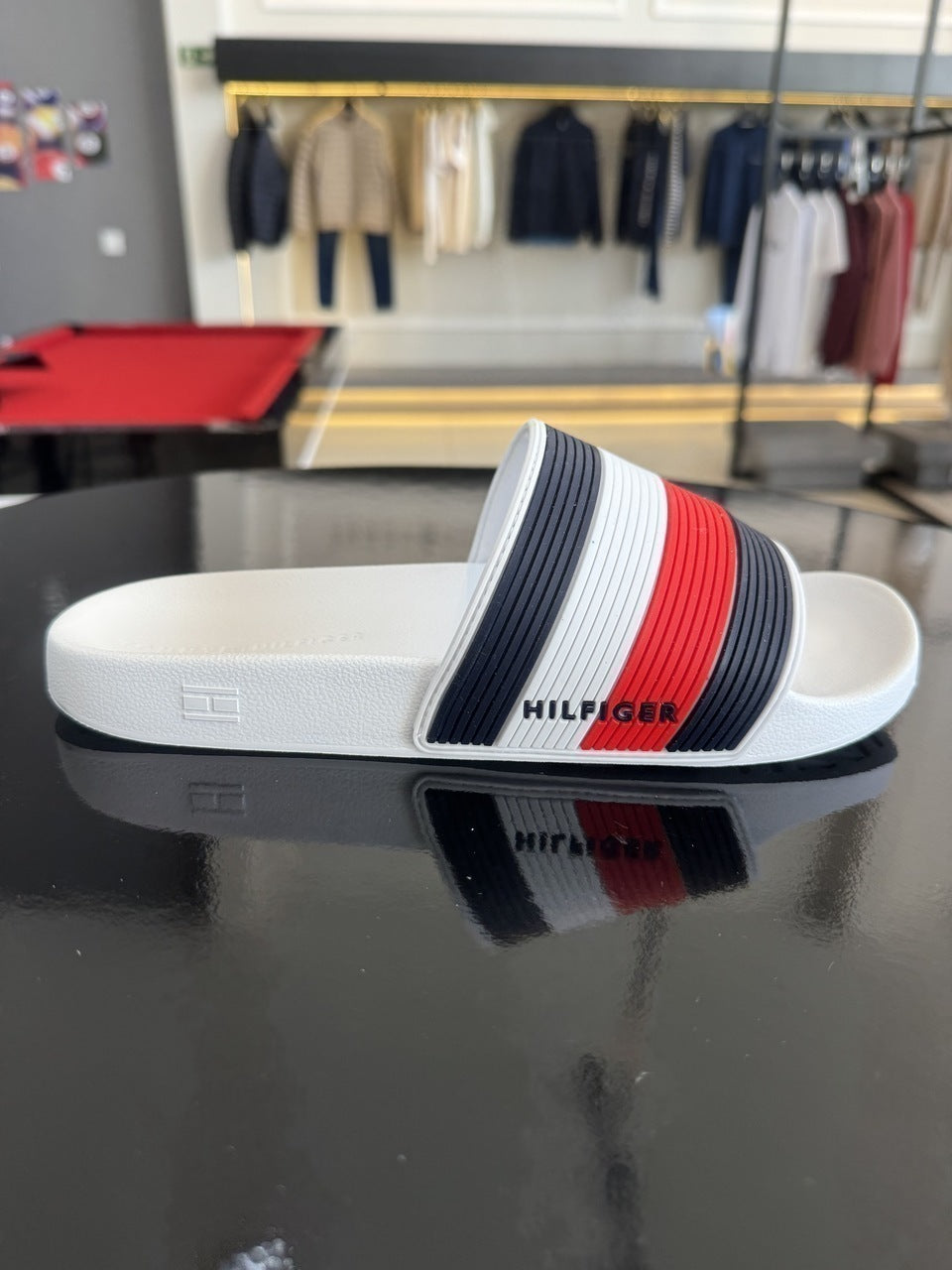 Slide Tommy Hilfiger Cores Logo Assinatura Masculino