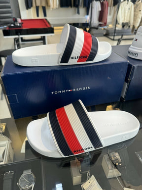Slide Tommy Hilfiger Cores Logo Assinatura Masculino