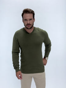 Sueter Impire Tricot Gola V Masculino