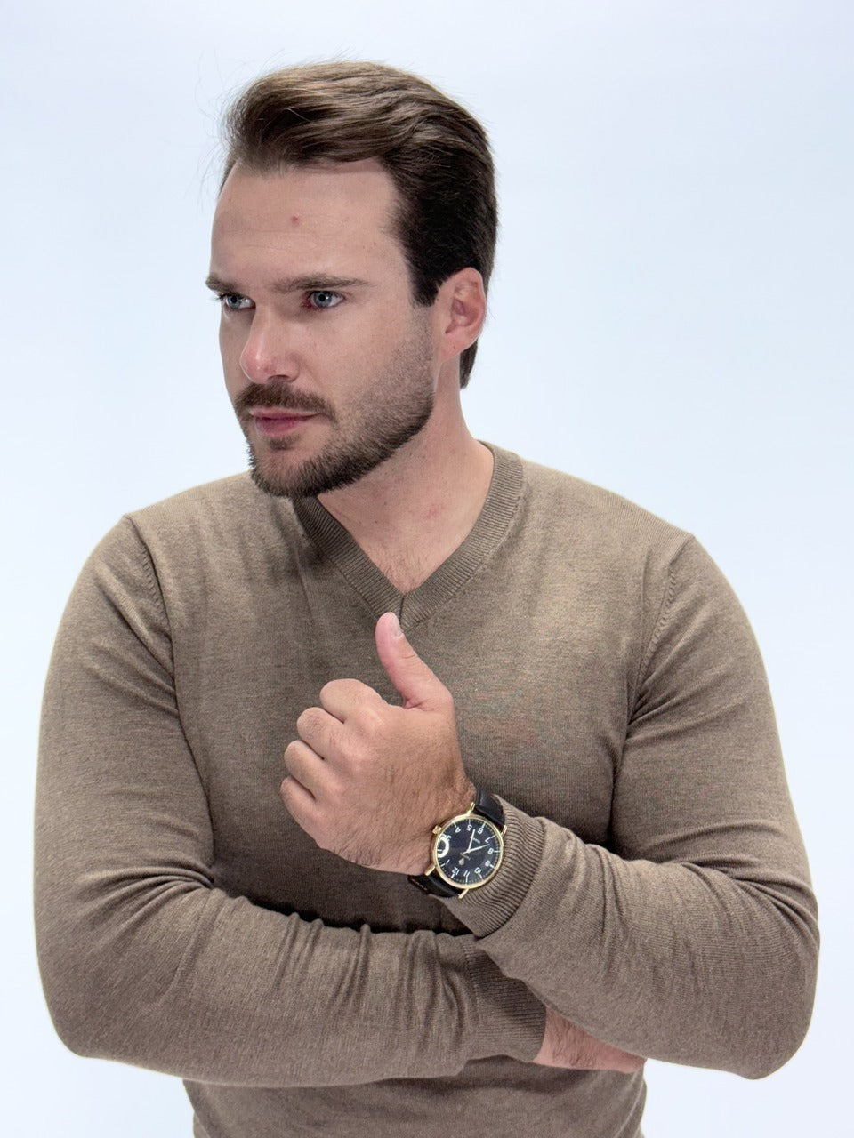 Sueter Impire Tricot Gola V Masculino