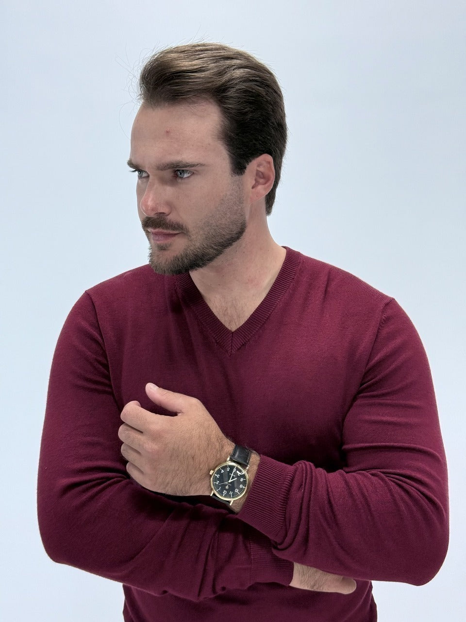 Sueter Impire Tricot Gola V Masculino
