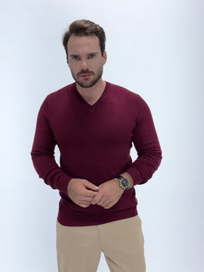 Sueter Impire Tricot Gola V Masculino