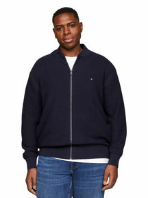 Jaqueta Tommy Hilfiger Tricot com Zíper Masculino
