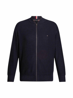 Jaqueta Tommy Hilfiger Tricot com Zíper Masculino