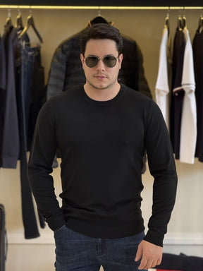 Sueter Calvin Klein Tricot Liso Masculino